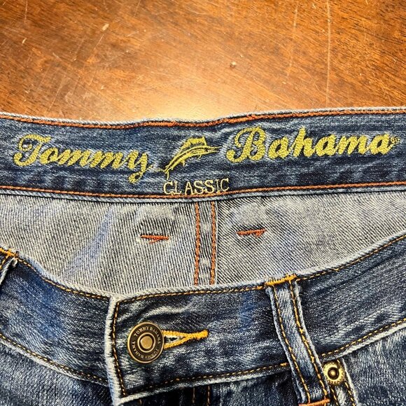 Tommy Bahama Jeans Classic Fit Men's 35x32 Blue Denim SOFT COMFY Coastal - Picture 4 of 11